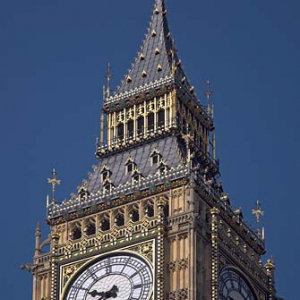Wieża zegarowa Big Ben na gmachu parlamentu londyńskiego
